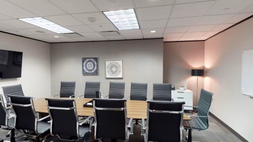 Boardroom Large Conference Room at Executive Workspace Lakeline- Image8