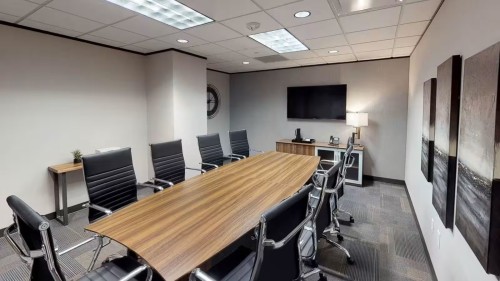 Boardroom Medium Conference Room at Executive Workspace Lakeline- Image9