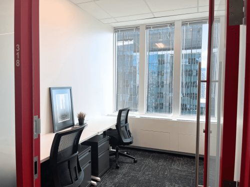 2-Person Private Window Office - Image 1