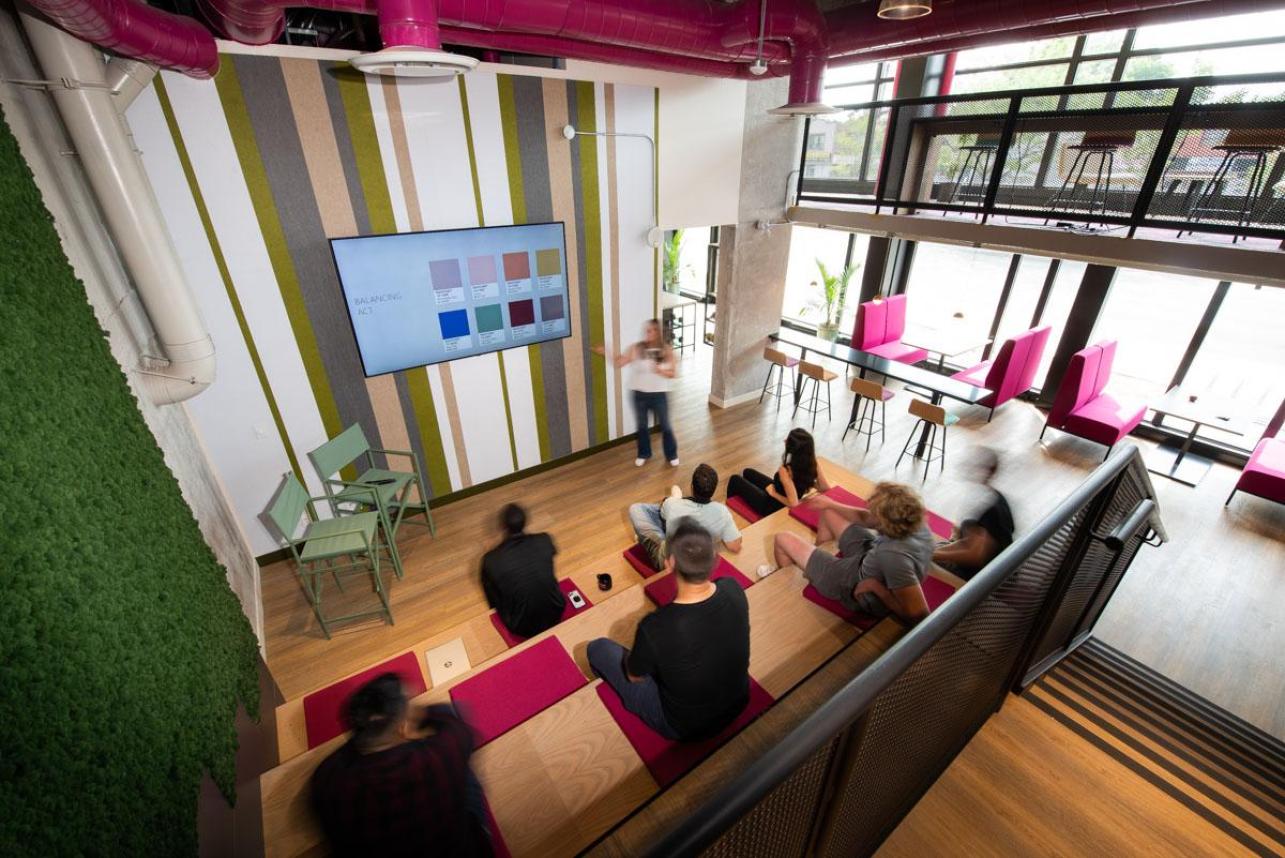Treehouse meeting space in Toronto
