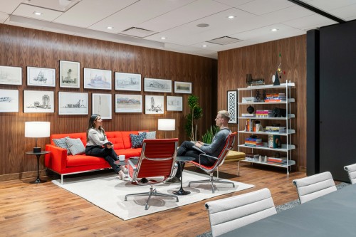 Sharp Boardroom + Zick Library - Image 1